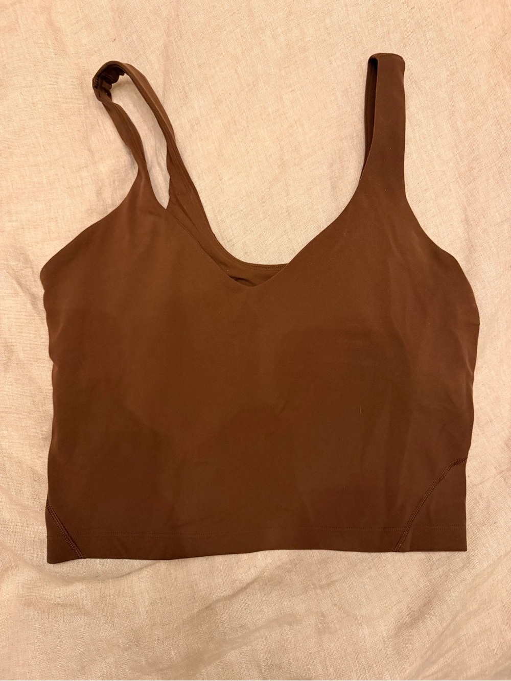 🍋 lululemon athletica Brown Sports Bra Tank🍋